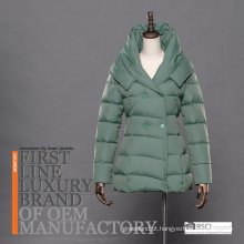 2017 Moda estilo Wether Goose Down Jacket para mulheres